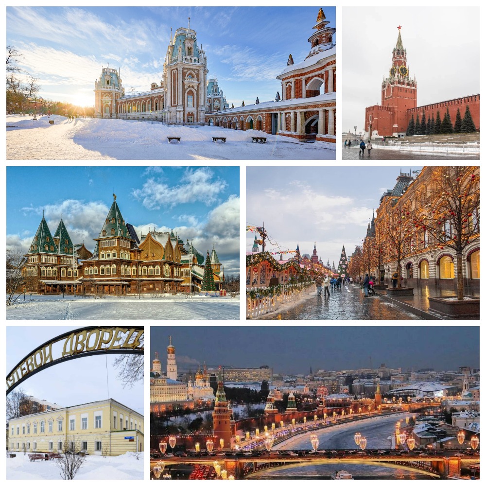 Царская Москва (Кремль, Коломенское, Царицыно, Солнечногорск)