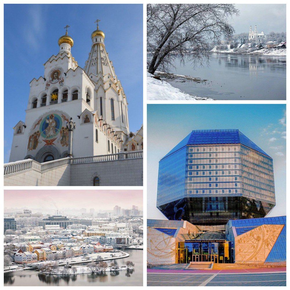 Весна в  Беларуси (Минск, Полоцк)