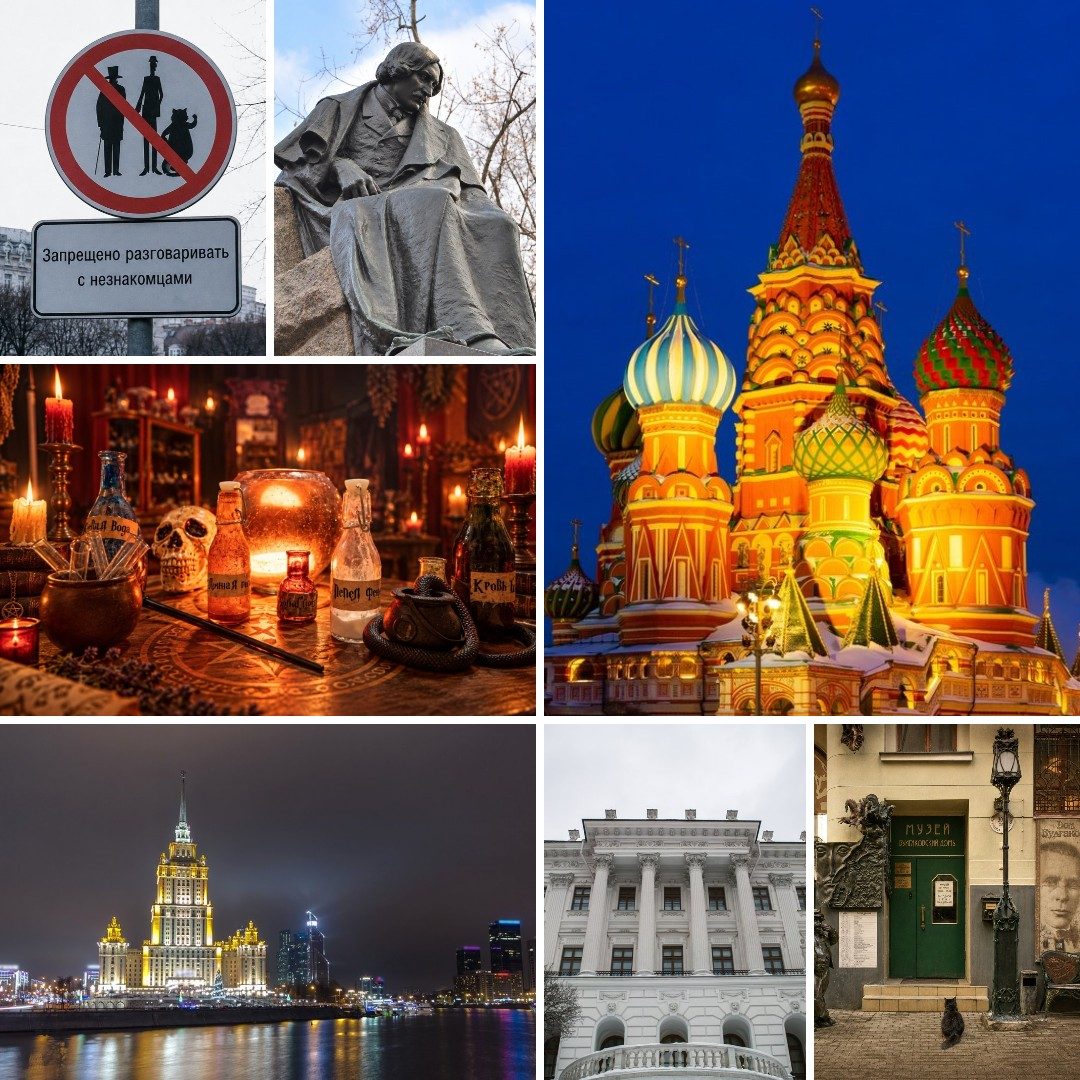 Москва Мистическая (Дом Пашкова, дом-музей Н.В.Гоголя, музей «Булгаковский Дом», Музей Магии)