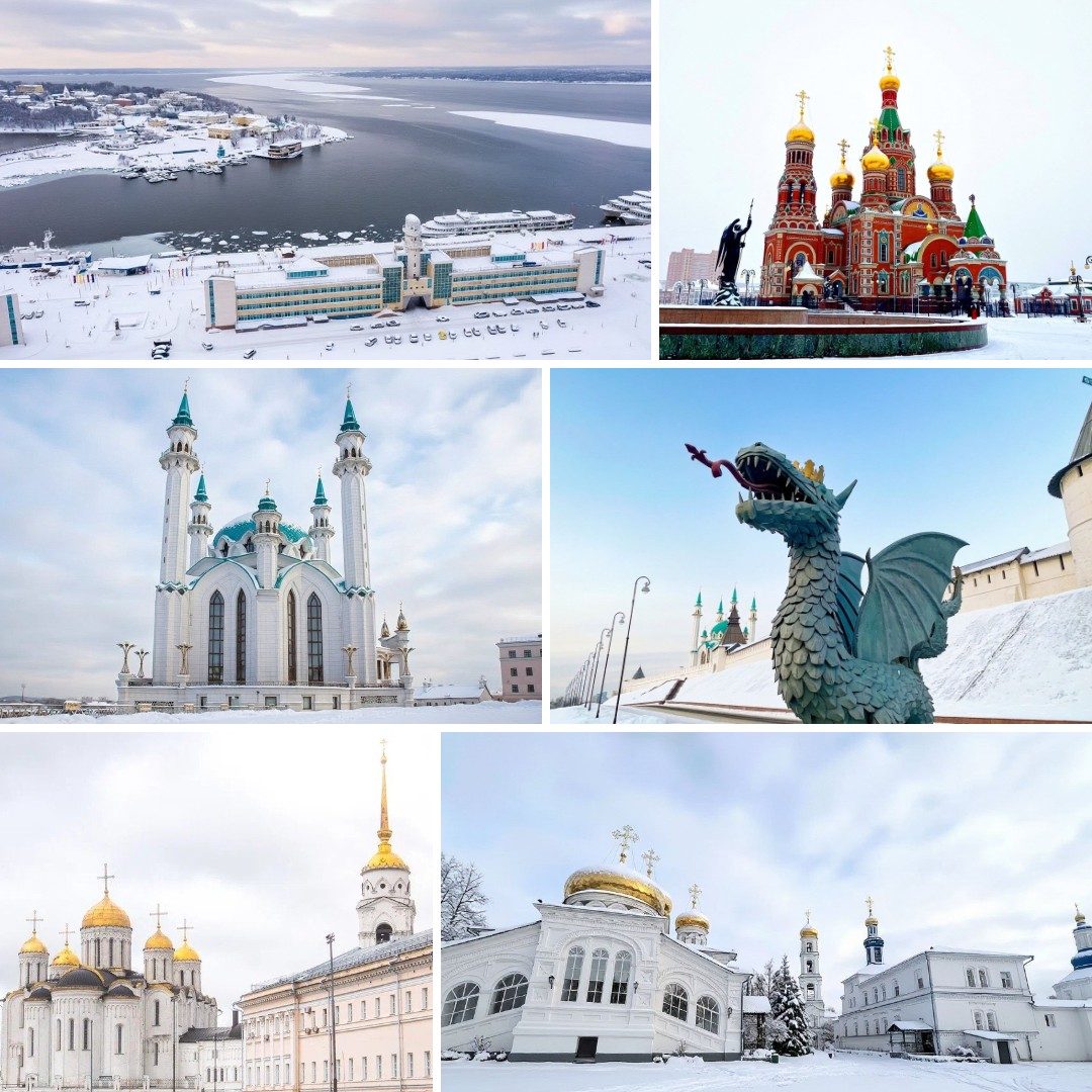 Новинка! Предновогоднее очарование трех волжских столиц (Казань, Йошкар-Ола, Чебоксары)